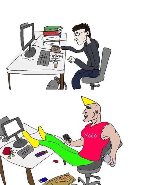 knowyourmeme chad|chad using computer meme.